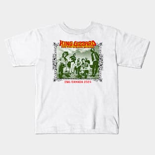 King Gizzard and the Lizard Wizard Tour Kids T-Shirt